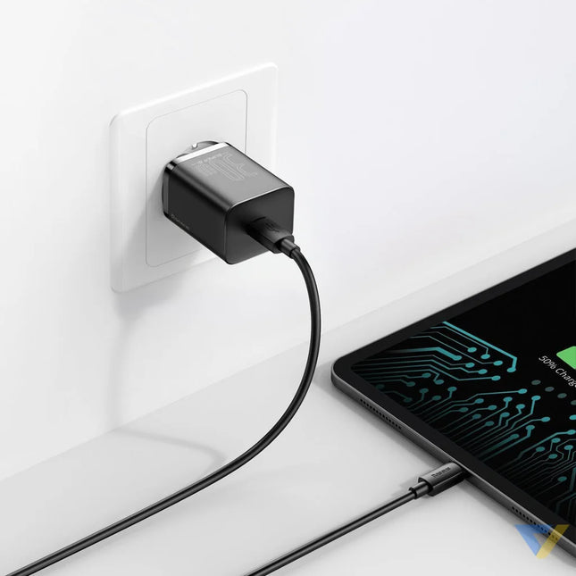 Baseus Super Si Quick Charger 1C 30W (black) mains chargers