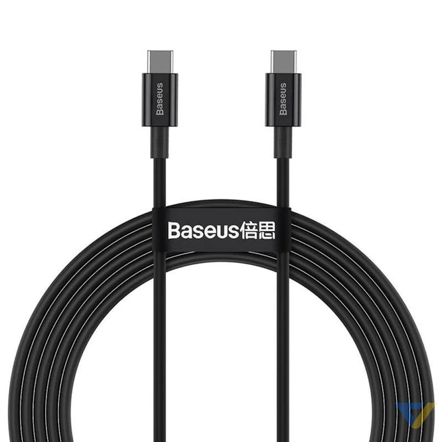 Baseus Superior Series Cable USB C to USB C 100W 1m (black) USB C to USB C