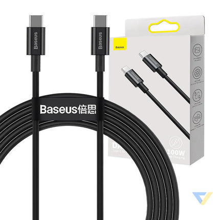 Baseus Superior Series Cable USB C to USB C 100W 1m (black) USB C to USB C