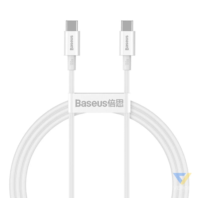 Baseus Superior Series Cable USB C to USB C 100W 1m (white) USB C to USB C