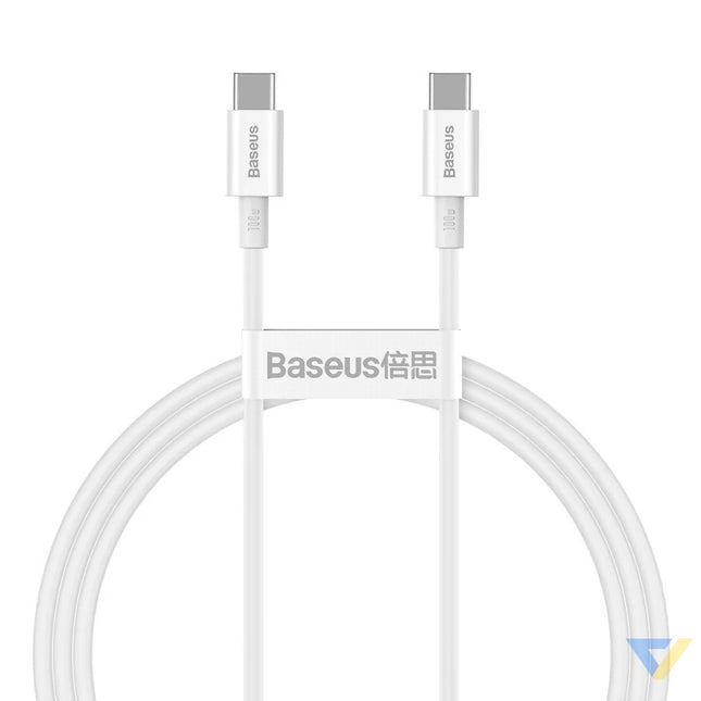 Baseus Superior Series Cable USB C to USB C 100W 1m (white) USB C to USB C