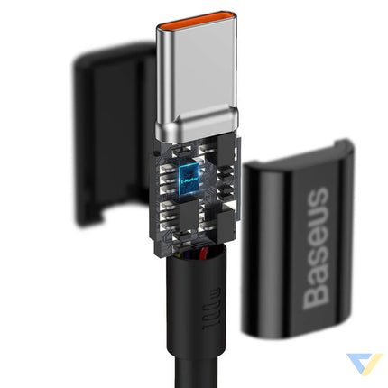 Baseus Superior Series Cable USB C to USB C 100W 2m (black) USB C to USB C