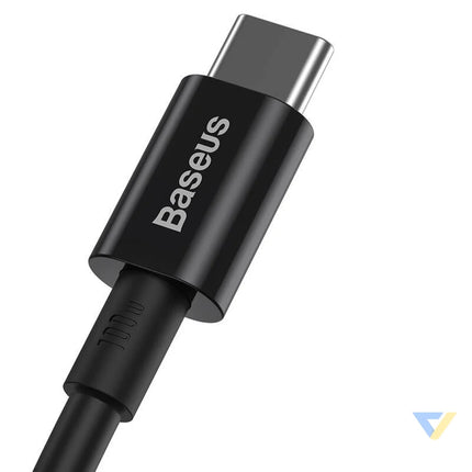 Baseus Superior Series Cable USB C to USB C 100W 2m (black) USB C to USB C