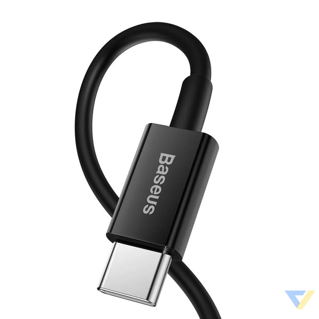 Baseus Superior Series Cable USB C to iP 20W PD 1m (black) USB C to Lightning