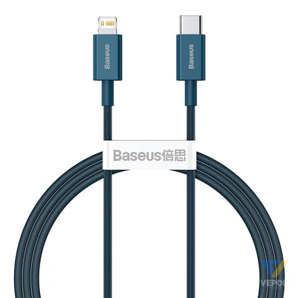 Baseus Superior Series Cable USB C to iP 20W PD 1m (blue) USB C to Lightning