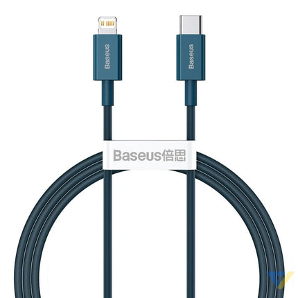 Baseus Superior Series Cable USB C to iP 20W PD 1m (blue) USB C to Lightning