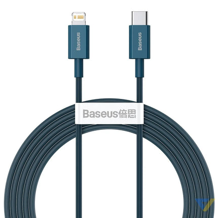Baseus Superior Series Cable USB C to iP 20W PD 2m (blue) USB C to Lightning