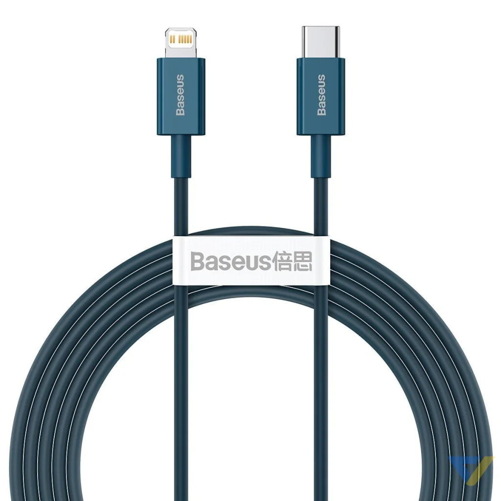 Baseus Superior Series Cable USB C to iP 20W PD 2m (blue) USB C to Lightning