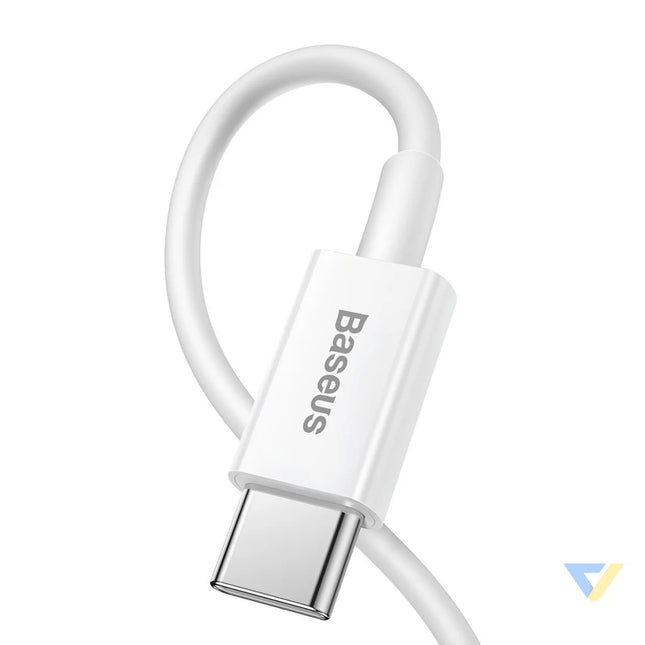 Baseus Superior Series Cable USB C to Lightning 20W PD 0,25m (white) USB C to Lightning