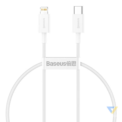 Baseus Superior Series Cable USB C to Lightning 20W PD 0,25m (white) USB C to Lightning