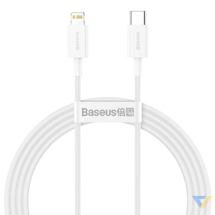 Baseus Superior Series Cable USB C to Lightning 20W PD 1,5m (white) USB C to Lightning