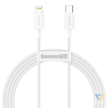 Baseus Superior Series Cable USB C to Lightning 20W PD 1,5m (white) USB C to Lightning