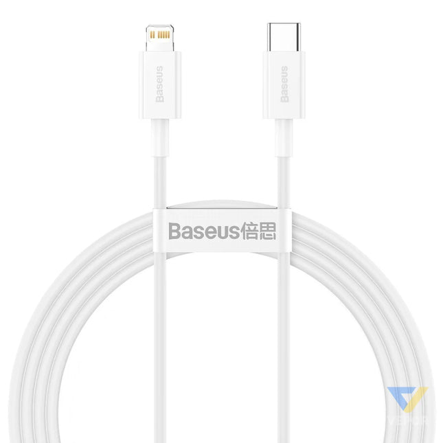 Baseus Superior Series Cable USB C to Lightning 20W PD 1,5m (white) USB C to Lightning