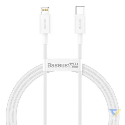 Baseus Superior Series Cable USB C to Lightning 20W PD 1m (white) USB C to Lightning