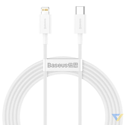 Baseus Superior Series Cable USB C to Lightning 20W PD 2m (white) USB C to Lightning
