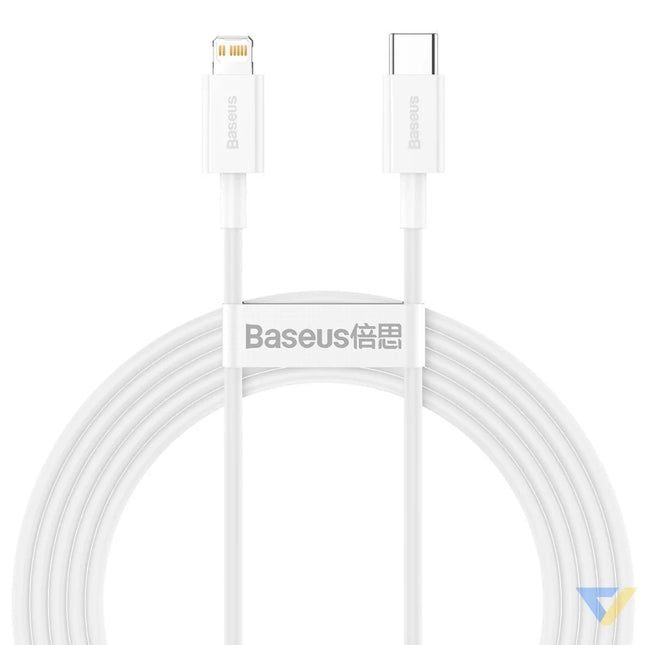 Baseus Superior Series Cable USB C to Lightning 20W PD 2m (white) USB C to Lightning