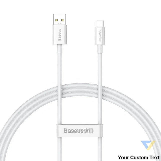 Baseus Superior Series Cable USB to USB C 65W PD 1m (white) USB to USB C