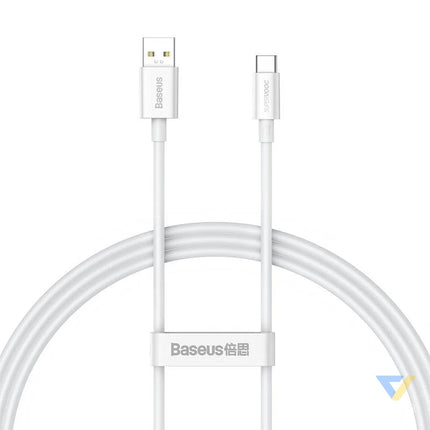 Baseus Superior Series Cable USB to USB C 65W PD 1m (white) USB to USB C