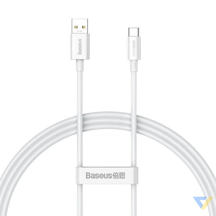 Baseus Superior Series Cable USB to USB C 65W PD 1m (white) USB to USB C