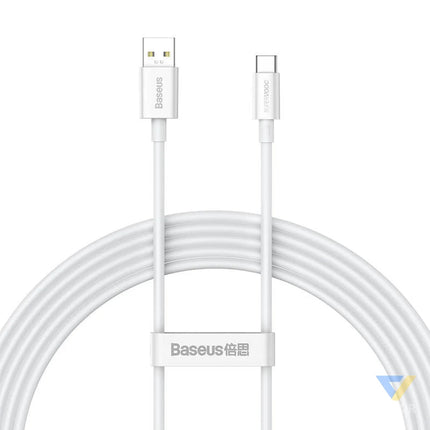 Baseus Superior Series Cable USB to USB C 65W PD 2m (white) USB to USB C