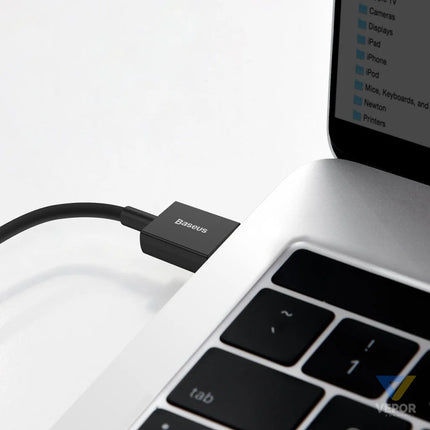 Baseus Superior Series Cable USB to USB C 66W 1m (black) USB to USB C