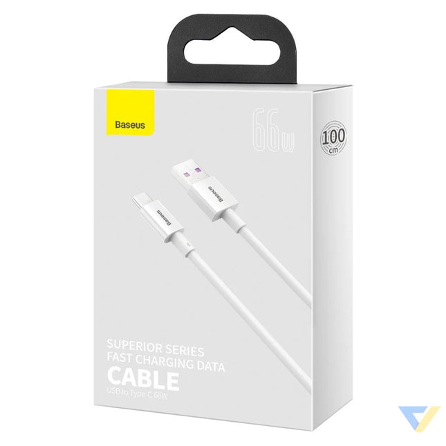 Baseus Superior Series Cable USB to USB C 66W 1m (white) USB to USB C