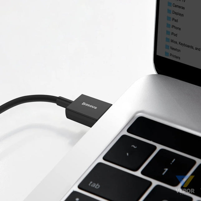 Baseus Superior Series Cable USB to USB C 66W 2m (black) USB to USB C