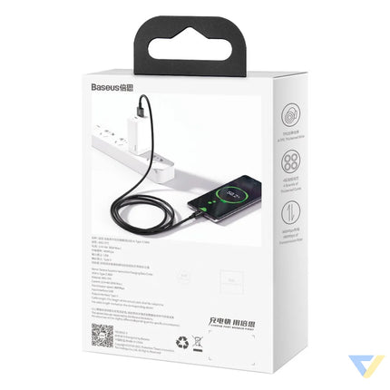 Baseus Superior Series Cable USB to USB C 66W 2m (black) USB to USB C