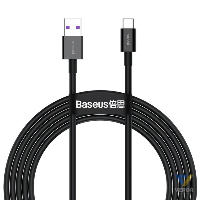 Baseus Superior Series Cable USB to USB C 66W 2m (black) USB to USB C