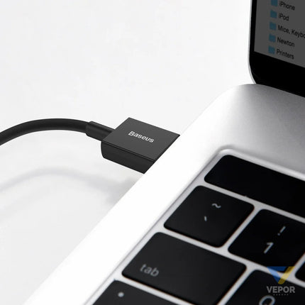 Baseus Superior Series Cable USB to iP 2.4A 1m (black) USB to Lightning