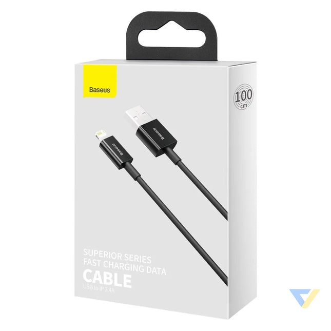 Baseus Superior Series Cable USB to iP 2.4A 1m (black) USB to Lightning