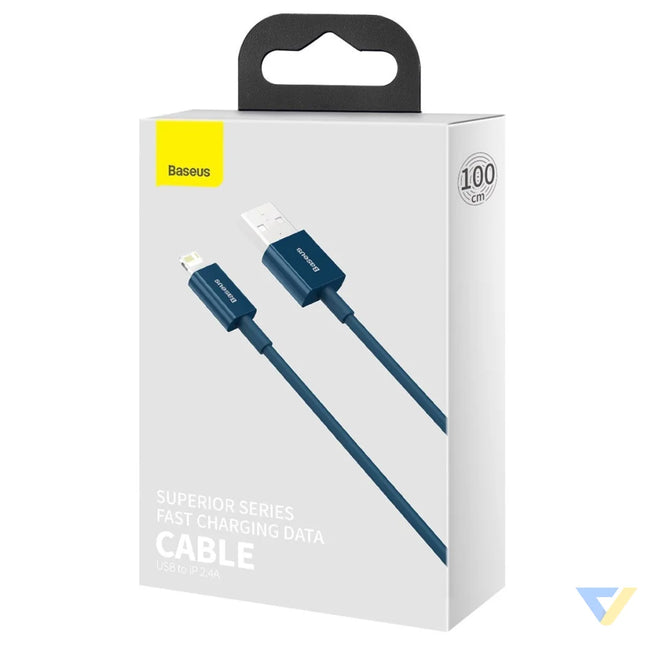 Baseus Superior Series Cable USB to iP 2.4A 1m (blue) USB to Lightning