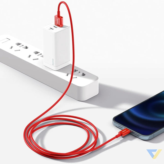 Baseus Superior Series Cable USB to iP 2.4A 1m (red) USB to Lightning