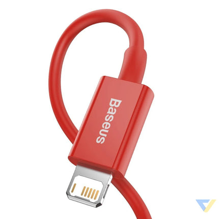 Baseus Superior Series Cable USB to iP 2.4A 1m (red) USB to Lightning