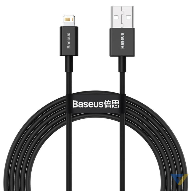 Baseus Superior Series Cable USB to iP 2.4A 2m (black) USB to Lightning