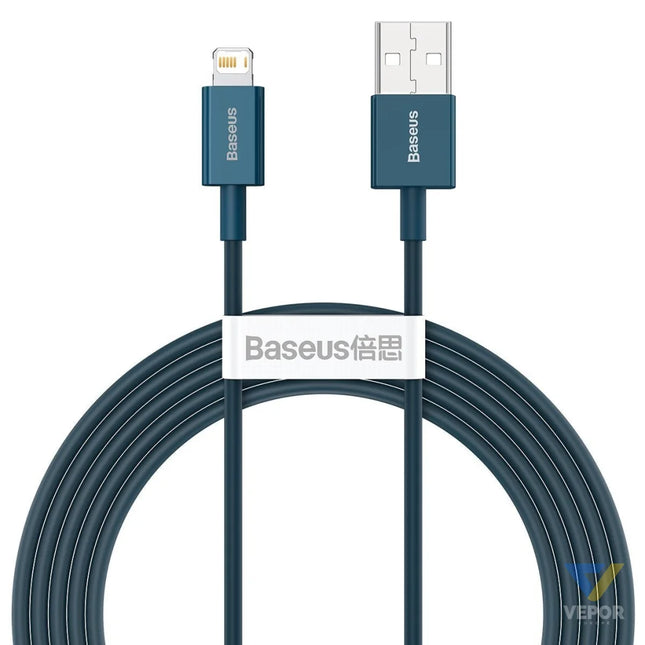 Baseus Superior Series Cable USB to iP 2.4A 2m (blue) USB to Lightning