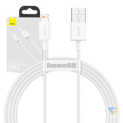 Baseus Superior Series Cable USB to Lightning 2.4A 1,5m (white) USB to Lightning