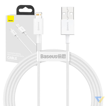 Baseus Superior Series Cable USB to Lightning 2.4A 1,5m (white) USB to Lightning