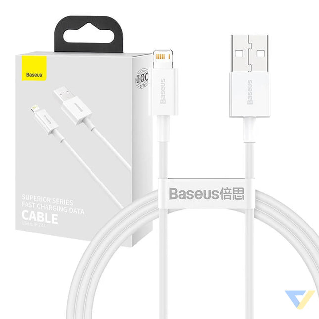 Baseus Superior Series Cable USB to Lightning 2.4A 1m (white) USB to Lightning