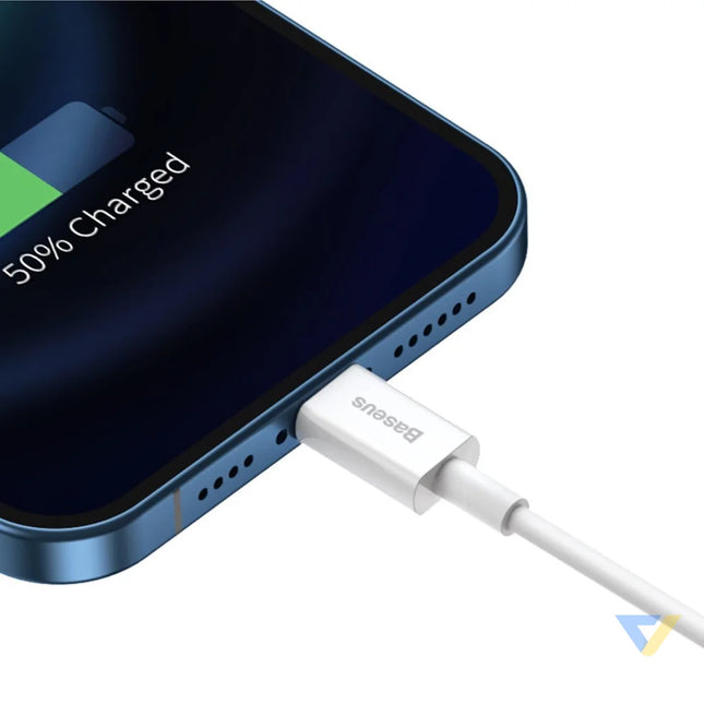 Baseus Superior Series Cable USB to Lightning 2.4A 1m (white) USB to Lightning
