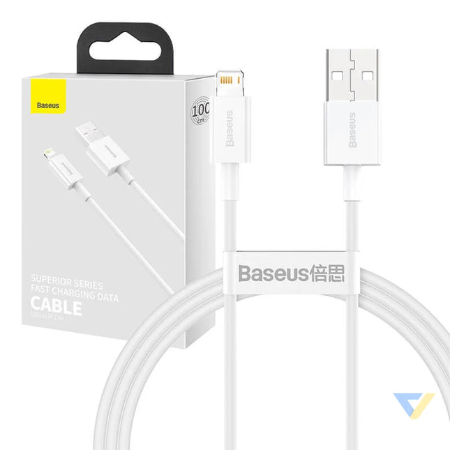 Baseus Superior Series Cable USB to Lightning 2.4A 1m (white) USB to Lightning