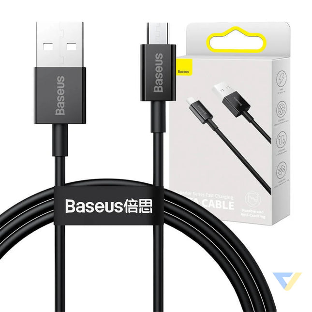 Baseus Superior Series Cable USB to micro USB 2A 1m (black) USB to Micro USB