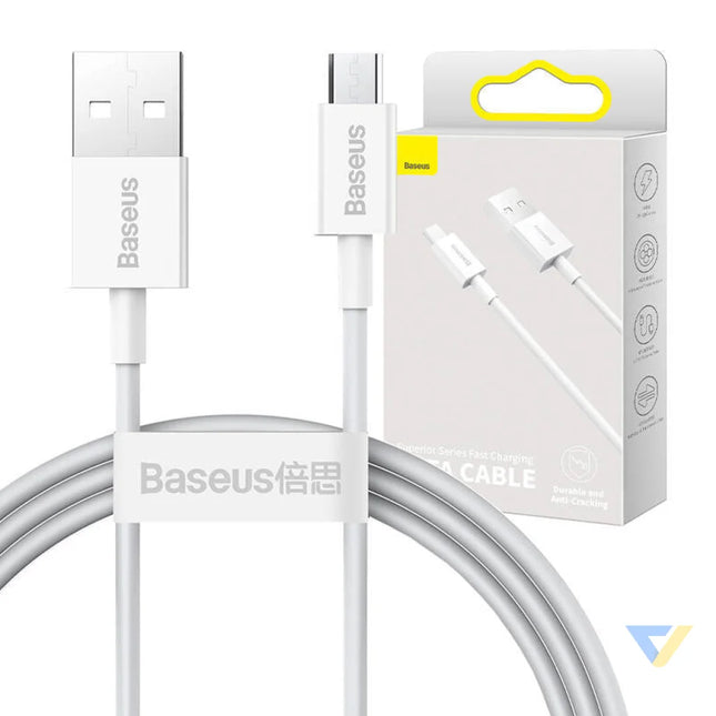 Baseus Superior Series Cable USB to micro USB 2A 1m (white) USB to Micro USB