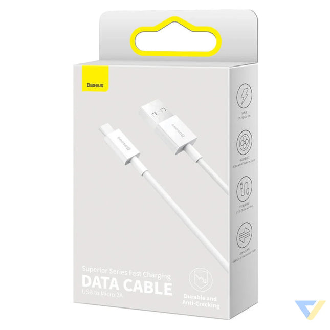 Baseus Superior Series Cable USB to micro USB 2A 1m (white) USB to Micro USB