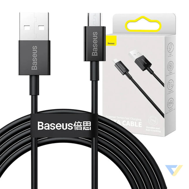 Baseus Superior Series Cable USB to micro USB 2A 2m (black) USB to Micro USB