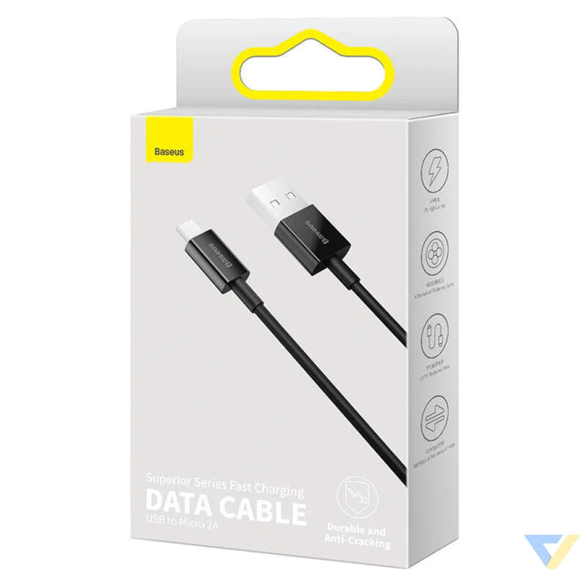 Baseus Superior Series Cable USB to micro USB 2A 2m (black) USB to Micro USB