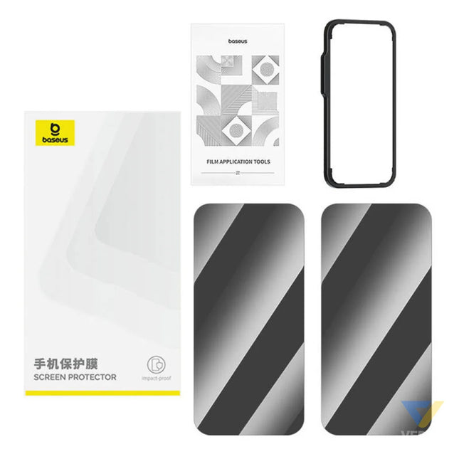 Baseus tempered glass Superior HD for iP 11Pro Max/XS Max + 2xcleaning kit and EasyStick For smartphones
