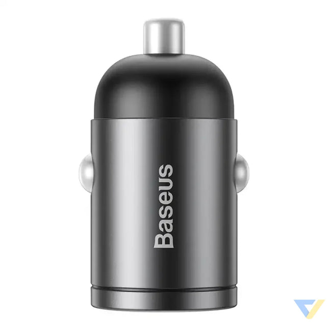 Baseus Tiny Star Mini Quick Charge Car Charger USB Port 30W Grey Car chargers
