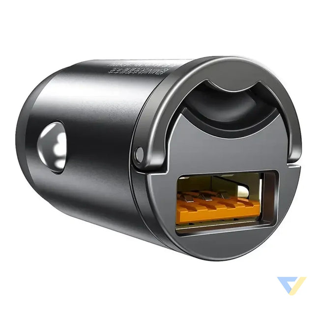 Baseus Tiny Star Mini Quick Charge Car Charger USB Port 30W Grey Car chargers