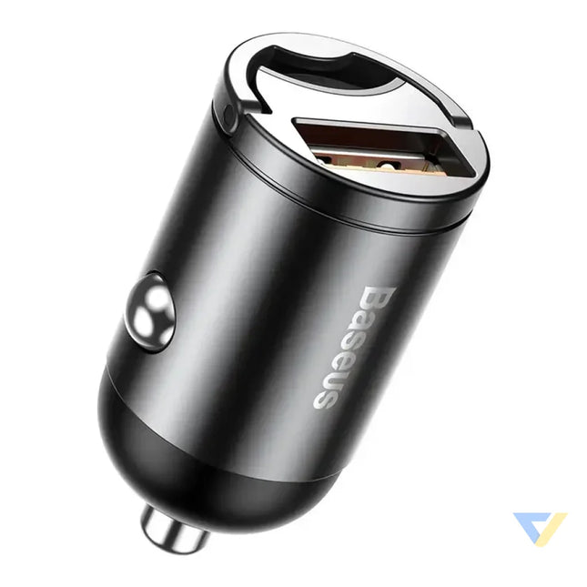 Baseus Tiny Star Mini Quick Charge Car Charger USB Port 30W Grey Car chargers